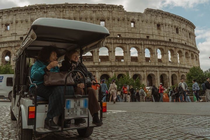 Private & Exclusive Rome Grand Tour by Golf Cart