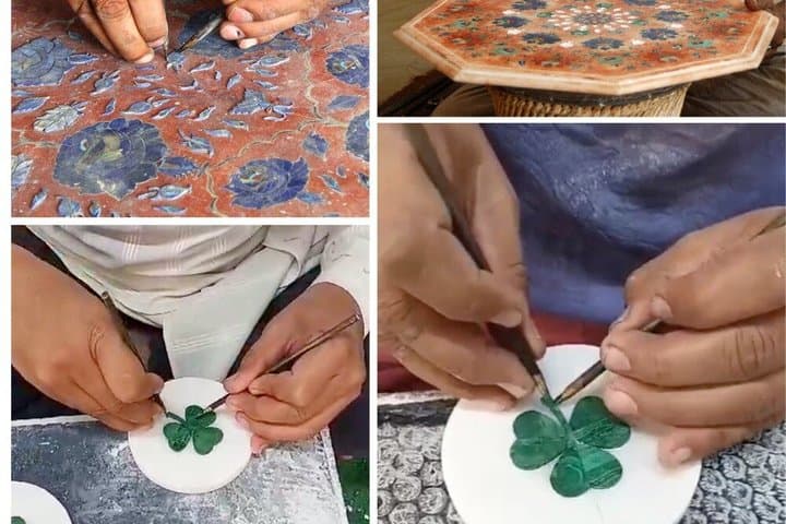 Shop Agra Like a Local: Mughal Handicrafts Hunt-Marble, Zardozi