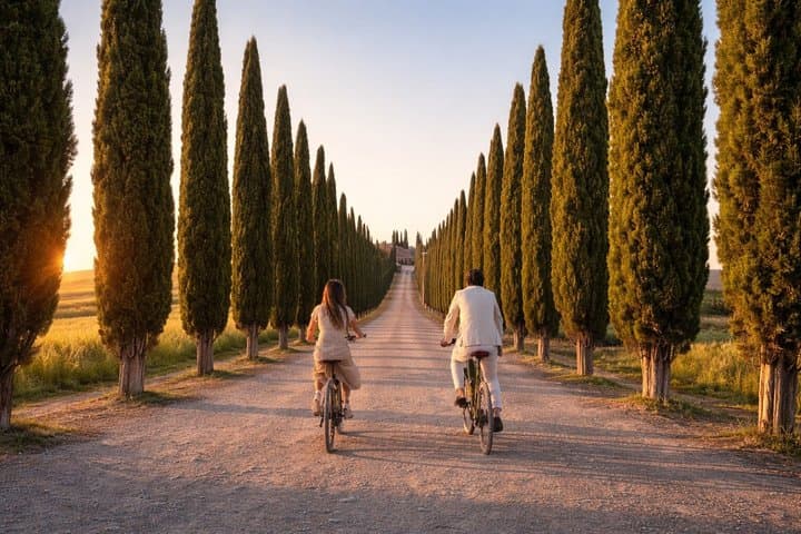 Val d'Orcia: eBike Tour Virtual-guided
