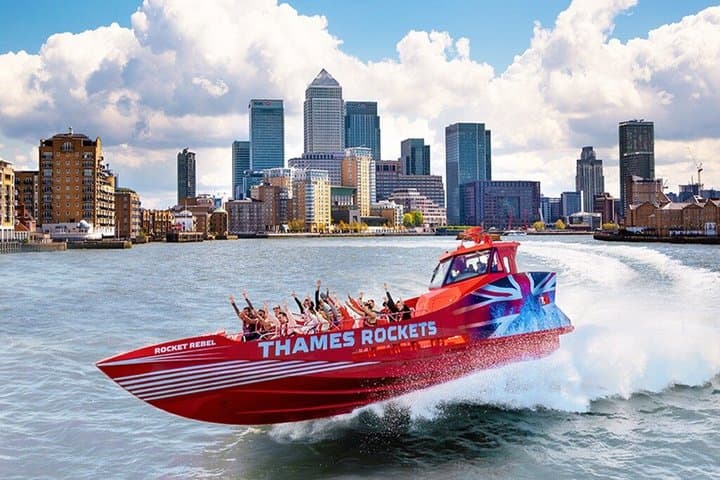 Rocket Rebel London Speedboat Experience