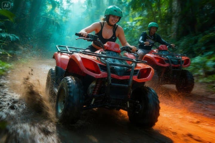 Ubud : ATV Temple Run Adventure