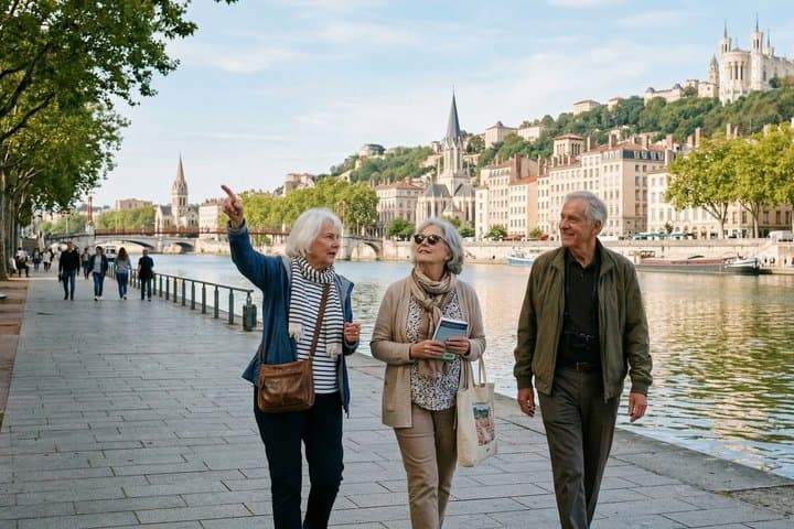 Private Walking Tour in Lyon Saône Old Town Heritage