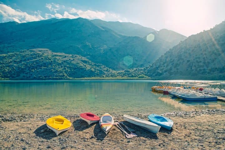 Private Shore Tour: Lake Kournas Serenity & Ancient Aptera Ruins