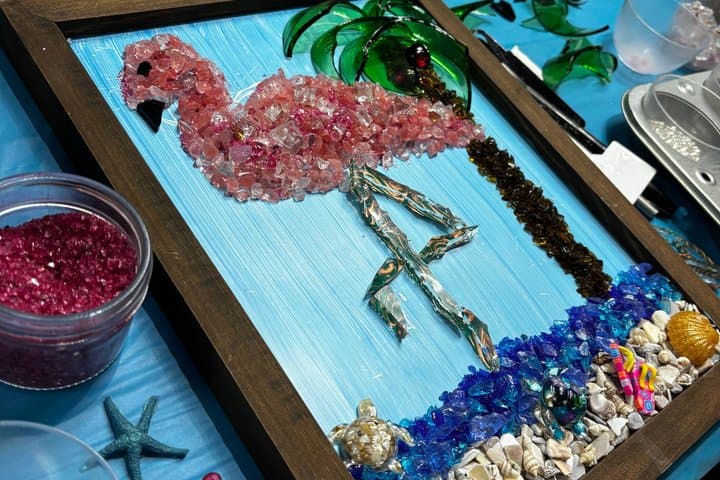 Siesta Key Glass Artwork Class