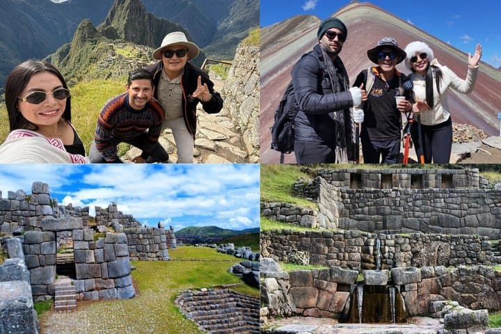 4 Days City Group Tour to Machu Picchu and Rainbow Mountain