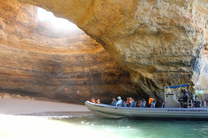 Benagil Caves and Dolphins from Albufeira