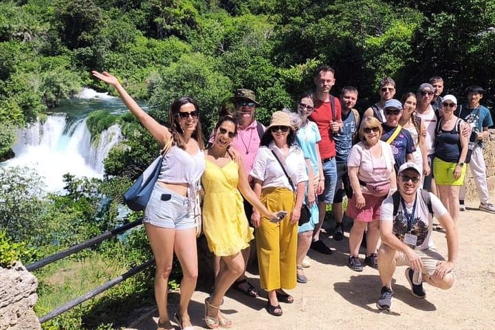 Krka Waterfalls from Zadar Afternoon Tour Ticket & Guide Included