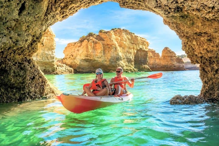 Kayak into the Hidden Caves and Secret Beaches