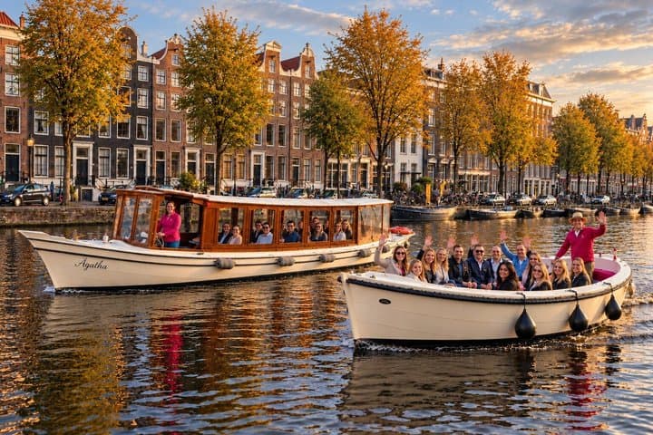 Amsterdam All-Inclusive 90-Minutes Canal Cruise by Captain Jack