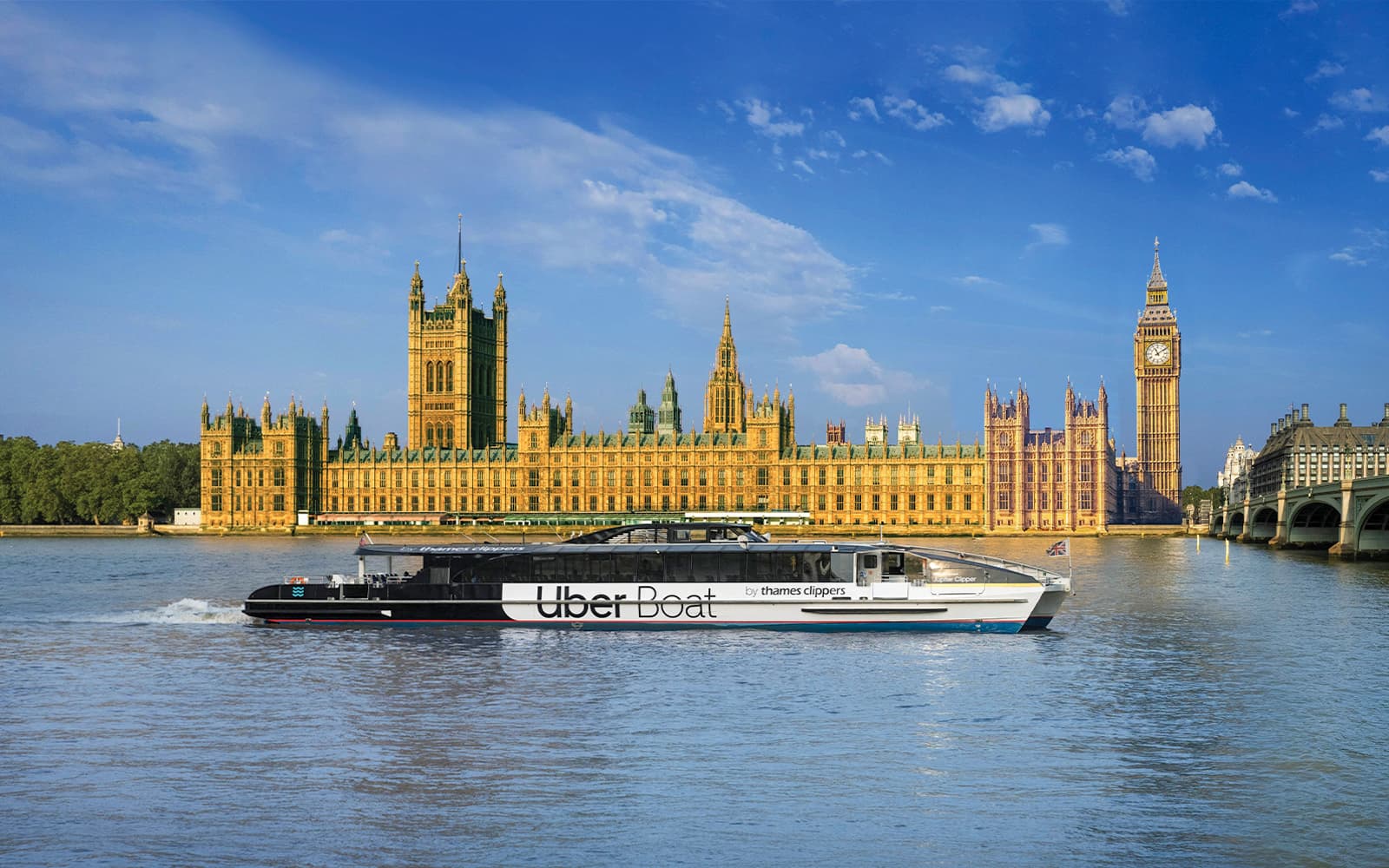 Thames River Uber Boat Trip