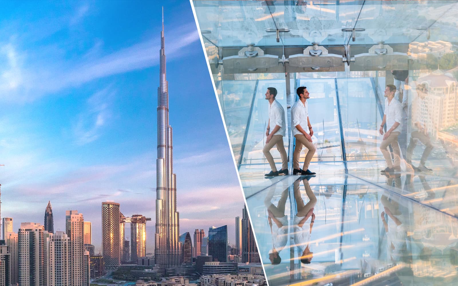 Combo: Burj Khalifa At The Top + Sky Views Tickets