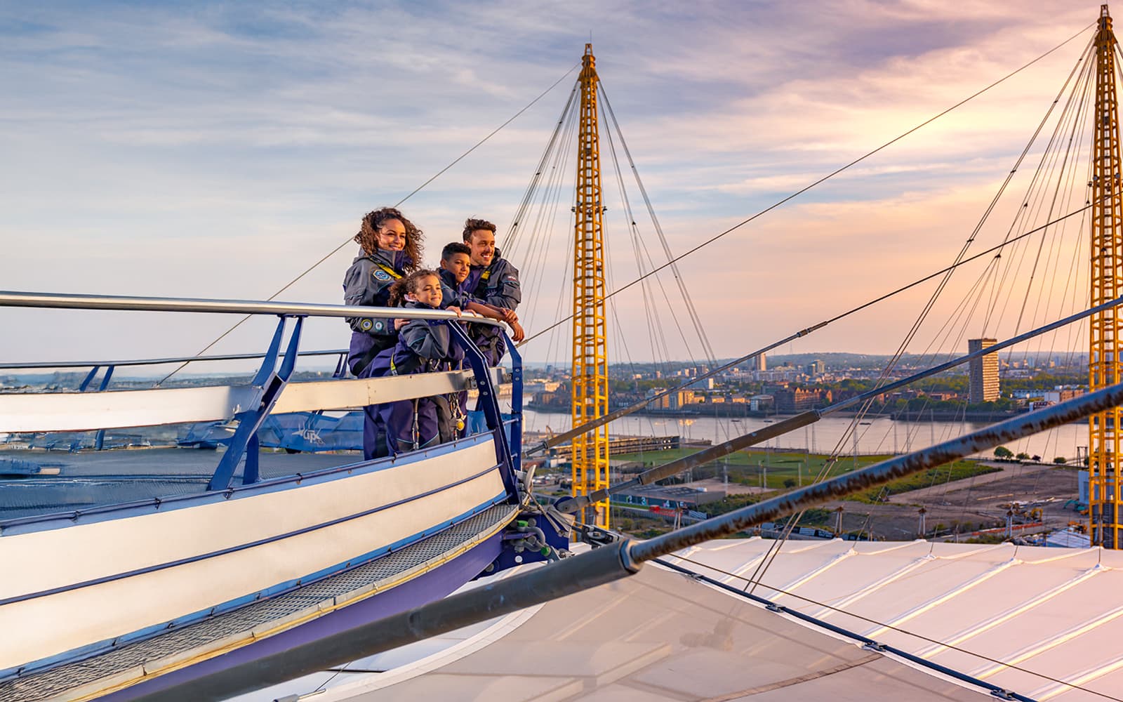 Up at The O2 Sunset or Twilight Climb