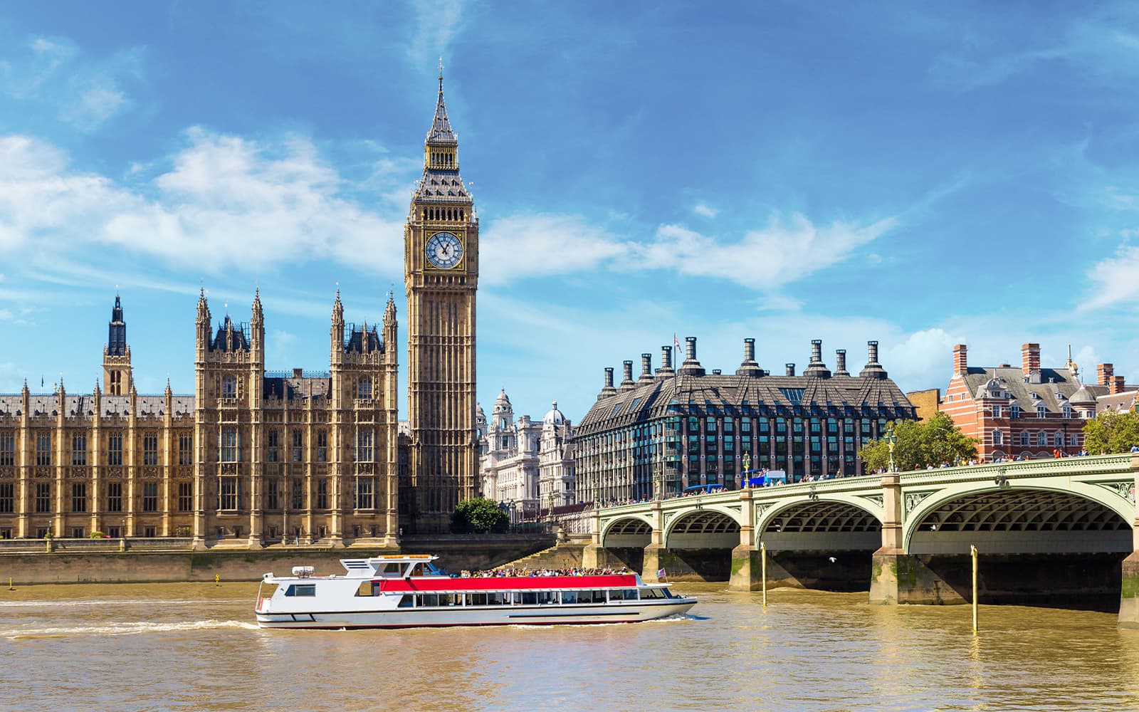Thames Sightseeing Cruise from Westminster to Greenwich