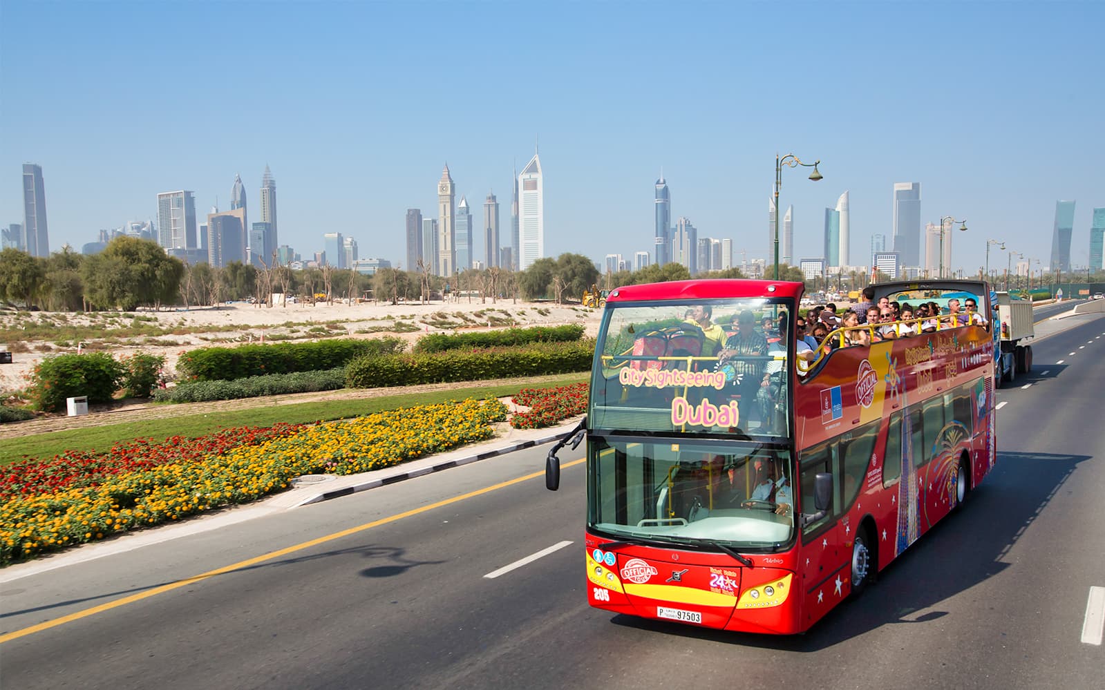 City Sightseeing: Dubai Hop-on Hop-off Bus Tour with Sunset & Night Bus Tour