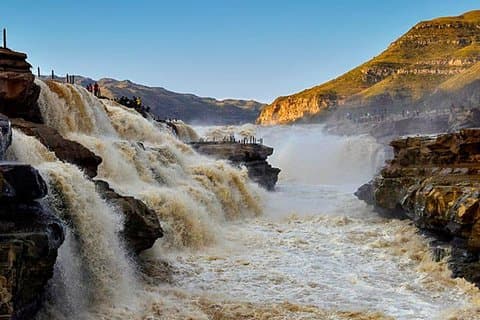 Privat dagstur: Yellow River Hukou Waterfall Tour fra Xian