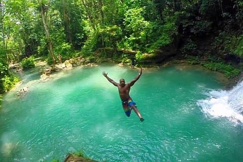 Blue Hole and Horseback Riding and Shopping