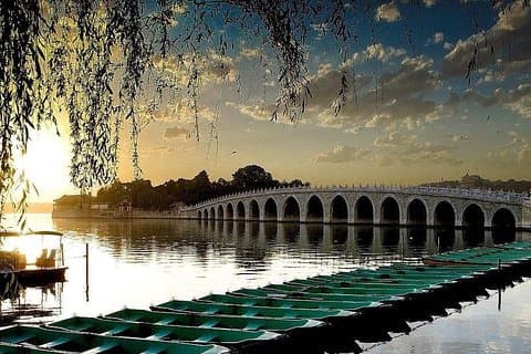 1-tägige private Tour durch Peking zum Lama-Tempel, zum Sommerpalast und zur Hutong-Rikscha