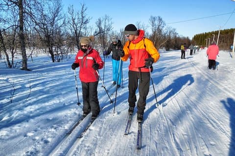 Langrennsløyte for nybegynnere i Tromsø