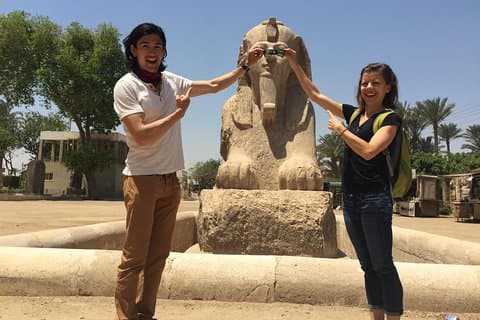 Excursión de medio día a Memphis y Sakkara con almuerzo local