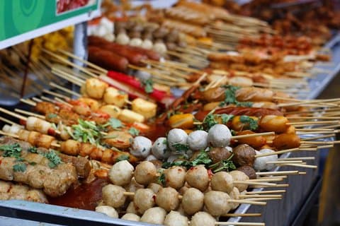 Sai Gon Street Food Tour om natten af Scooter