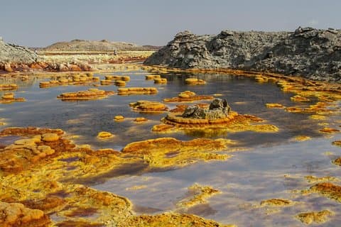 Dallol, Ertale vulkaan en Danakil depressie Tour