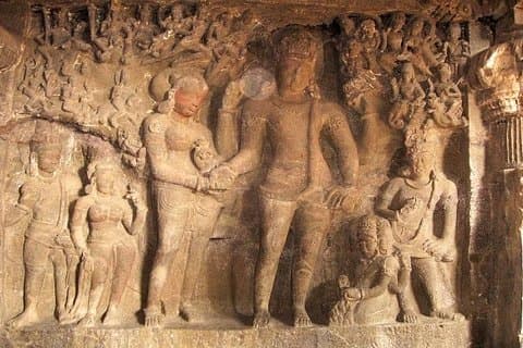 Ellora Caves Tour fra Mumbai med frokost og lunsj (Flight Excluded)