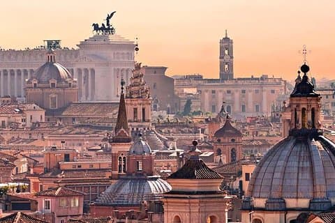 Rome on Arrival: One-Way Private Transfer and Driving Tour of Rome from FCO