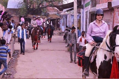 Jaipur Reiten Abenteuer