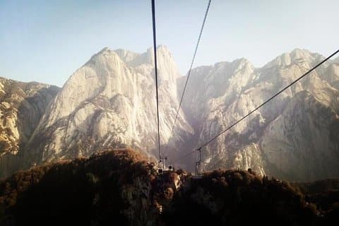 西安から一日中華山旅行