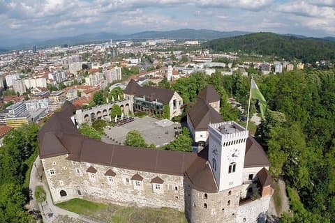 Visite privée: capitale de Ljubljana de la Slovénie de Koper