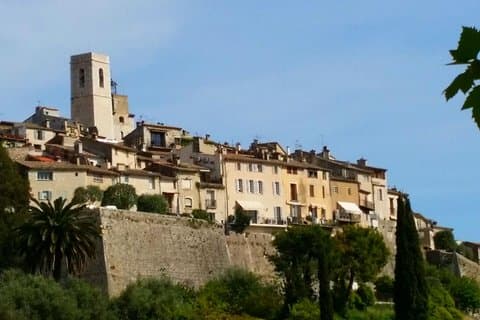 Tour privado, San Pablo medieval y cata de vinos (desde Niza)