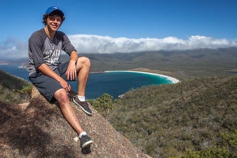 Hobart to Launceston via Wineglass Bay - Active Tour