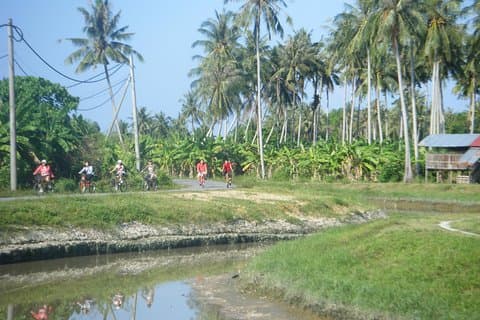 Halbtägige Penang Landschaft Radtour
