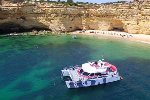 Albufeira : Brunch e grotte di Benagil