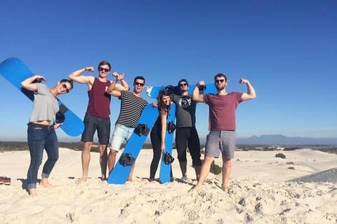 Sandboard & fyrhjuling Combo från Kapstaden - Med Transport