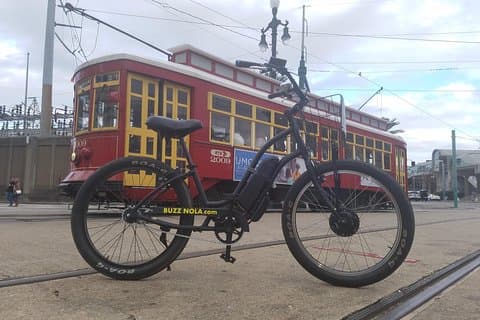 Creole New Orleans elcykeltur (alder 16 år og derover)