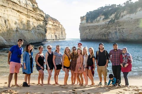 Great Ocean Road Reverse Rainforest & 12 Apostles from Melbourne
