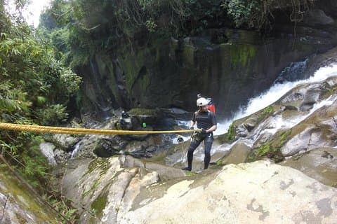 Barranquismo en el río Usina