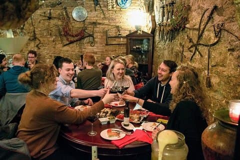 Savor Spain: Food, Wine, History & Culture Small Group Tour in Old Barcelona
