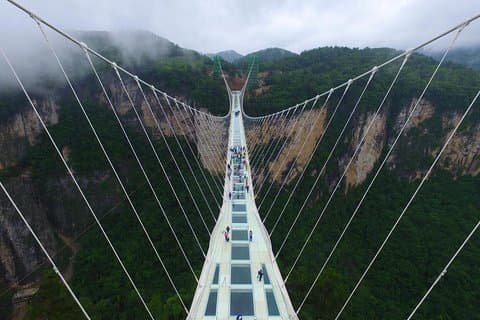 Zhangjiajie Grand Canyon Day Tour inklusive frokost