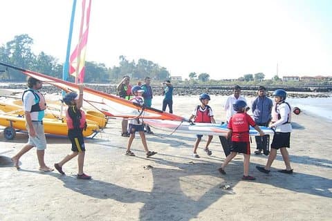 Learn Windsurfing at Mandwa Alibaug