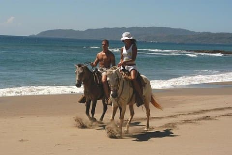 Reiten Dschungel und Strand in Playa Flamingo