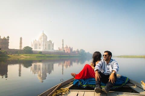 Volledige dag Taj Mahal & Agra Tour (Delhi-Agra-Delhi) met privé auto