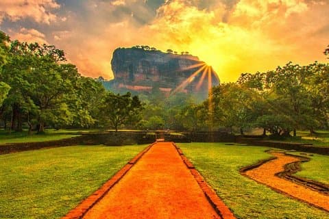 Sigiriya dambulla Fuldagstur fra colombo