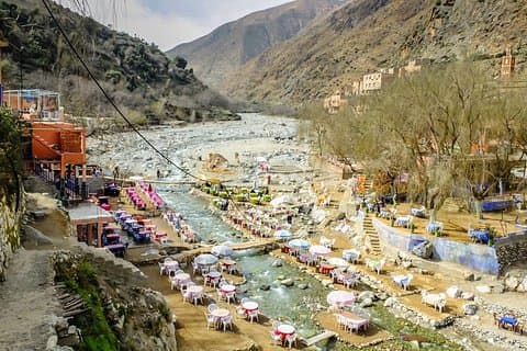 Marrakech-dagstur til Ourika-dalen og Atlasfjellene