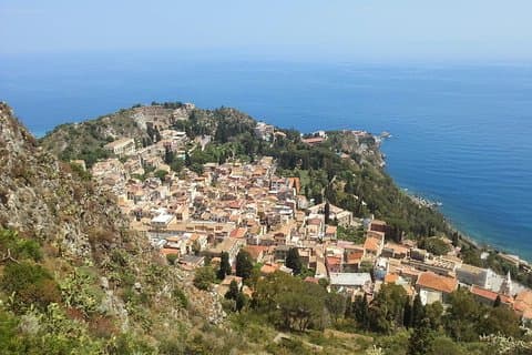 From Catania: Etna & Taormina Soft Lunch