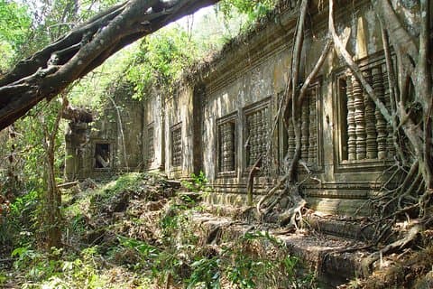 Privétour naar Beng Mealea Jungle Temple en Koh Ker