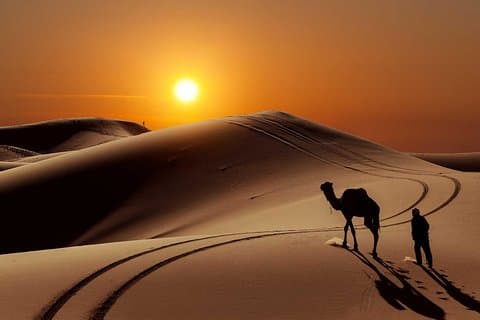Fuga de 5 dias no deserto saindo de Marrakech