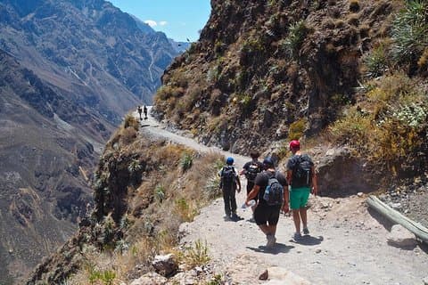 3-dagers Backpacker Colca Canyon Trek fra Arequipa