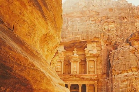 Treasures of Jordan Tour-7 Dager Oppdag Petra & Dead Sea & Wadi Rum med hoteller